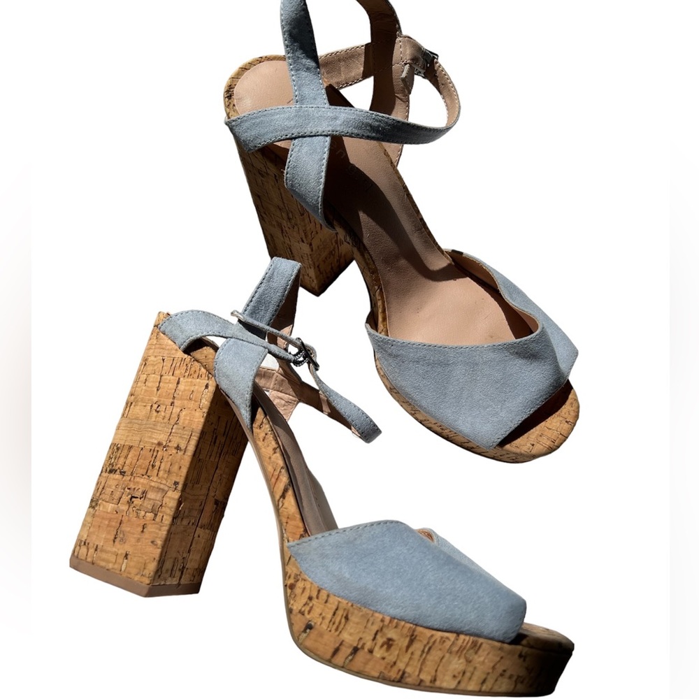 Madden Girl | Carry Platform Block Heel Sandals | Size 9